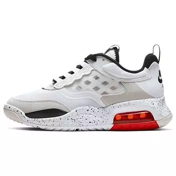 Air Jordan Jordan Air Max 200 GS White Challenge Red Детские кроссовки Черные Vast-Grey CD5161-100