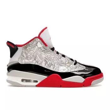 Air Jordan Jordan Dub Zero Varsity Red 2022 Мужские кроссовки White True-Red Black 311046-160 41