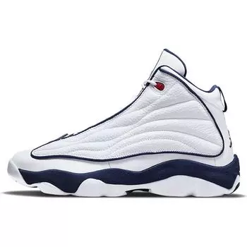 Air Jordan Jordan Pro Strong White Midnight Navy Мужские кроссовки Gym-Red DC8418-100 41