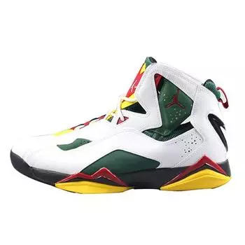 Air Jordan Jordan True Flight White Fir Amarillo Мужские кроссовки Gym-Red CT1493-100