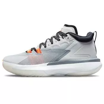 Air Jordan Jordan Zion 1 Light Smoke Grey Мужские кроссовки Черные Total-Orange DA3130-008 41
