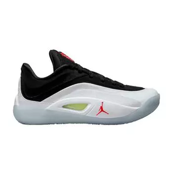 Air Jordan Jordan Zion 4 GS черные белые малиновые детские кроссовки Volt Bright-Crimson FD0588-100 37.5