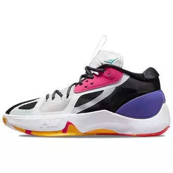 Air Jordan Jordan Zoom Separate White Multi мужские кроссовки Black Rush-Orange Washed-Teal DH0249-130 43