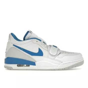 Air Jordan Legacy 312 Low Military Blue Мужские кроссовки Бело-белые Нейтрально-серые HJ3480-140 47.5