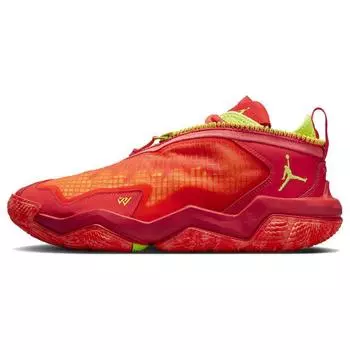 Air Jordan Почему бы не Zer0.6 PF Яркие малиновые мужские кроссовки Orange Volt White DO7190-607 46
