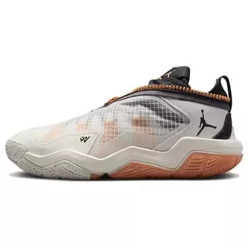 Air Jordan Почему бы не Zer0.6 PF Rattan Unisex Кроссовки Phantom Pale-Ivory Black DO7190-002 47.5