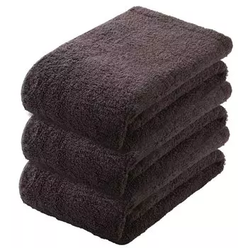 Air Kaoru Anytime Ecstasy Set of Made in Oboro Thick Quick Mini Bath Asano Twisted Yarn 3, Япония, Полотенце, Полотенце, Впитывающее, Сухое, 100% Хлопок,