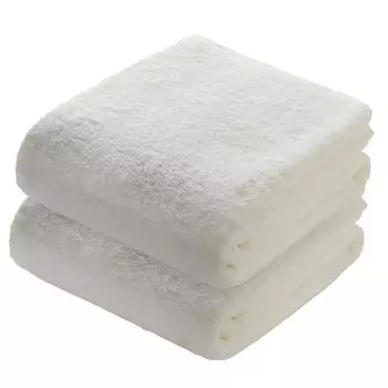 Air Kaoru Bath Towel Daddy Boy Set of Snow Сделано из пряжи Imabari Quick Asano Twisted Yarn 2, белое, пушистое, Япония, полотенце, впитывающее, сушильное, 100% хлопок,