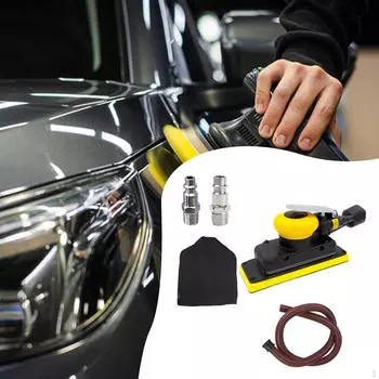 Air Sander, Orbital Professional Sanding Tool Rectangular Multifunctional Machine