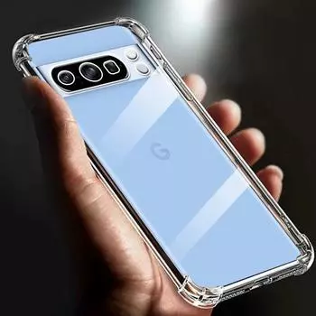 Противоударный прозрачный чехол Airbag, подходящий для Google Pixel 8 Pro, силиконовый чехол для pixel8 pixel7 7a pro, чехлы Funda for Google Pixel 8 прозрачный