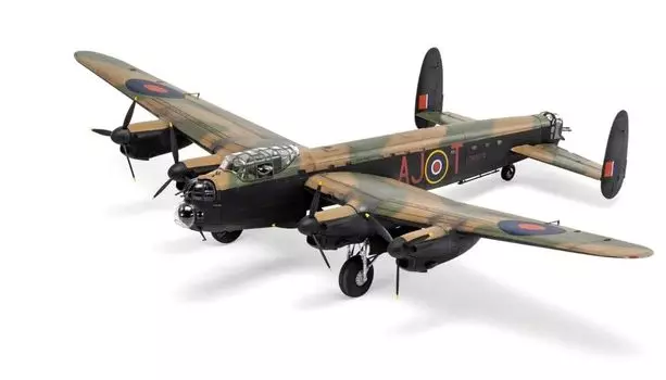 Пластиковая модель бомбардировщика Airfix Royal Air Force Avro Lancaster Dam Buster X9007 1/72 B.3