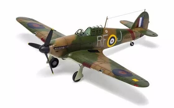 Airfix Royal Air Force Hawker Hurricane Plastic Model 1/48 Mk.1 X-5127A