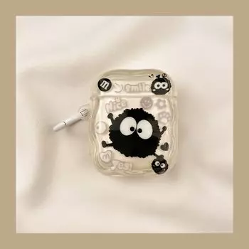 Airpod3 for Apple Pro Earphone Case Second Generation Wireless Bluetooth Third Generation Aipods2 Generation Aripod Fourth Generation 5 5 Generation AirPods 3 [Cartoon cute briquettes] send Hook
