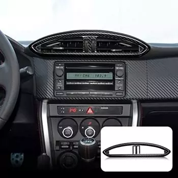 AIRSPEED Subaru BRZ 86 ZN6 Central Control Air Conditioner Vent Outlet Decoration Sticker Cover Trim Applicable for Accessories Interior Parts