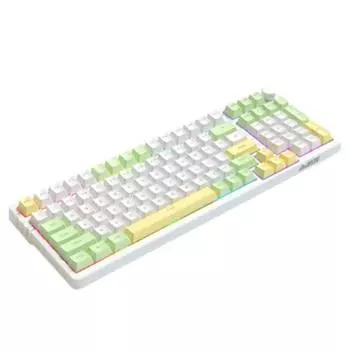 AJAZZ AK992 Gasket Trimode Беспроводная клавиатура Механическая клавиатура RGB Игровая клавиатура со всеми