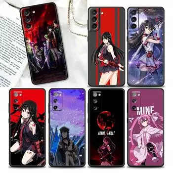 Akame Ga Kill Anime Phone Case for Samsung Galaxy S22 S21 S20 Fe 5G S7 S8 S9 S10e Plus Ultra Soft Silicone Cover Fundas Coques Samsung S22 Ultra 5G