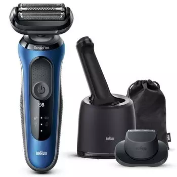 Аккумуляторная бритва Braun Adhesive Series 6 Blue 61-B7200cc-V