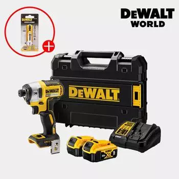 Аккумуляторная ударная дрель DeWalt 20 В, 5,0 Ач, комплект из 2 шт. DCF887P2A