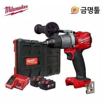 Аккумуляторная ударная дрель Milwaukee M18 FPD2 502X, 18 В, 5,0 Ач, BL, корпус из пеноматериала, аккумуляторная ударная дрель