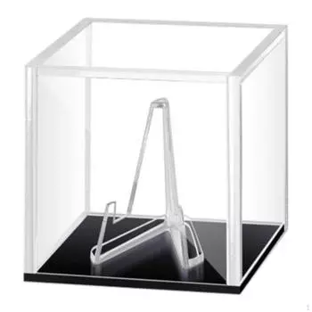 Акриловый чехол для медиаторов с подставкой для музыкантов black base