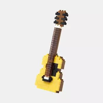 акустическая гитара nanoblock, корейская популярная bandai