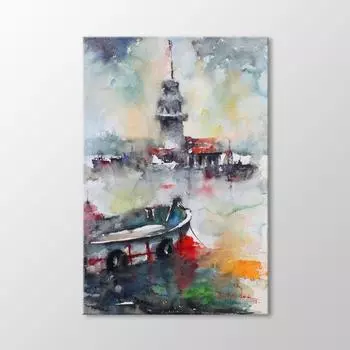 Акварель Девичья Башня Живопись