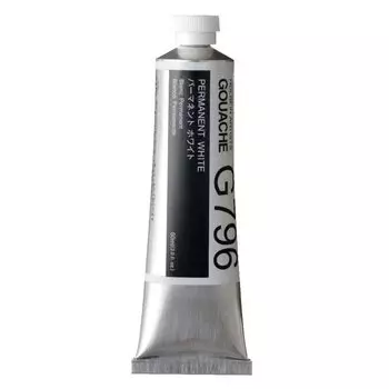 Акварельная краска Holbein Opaque G796 60 мл, перманентный белый 03796 Guache