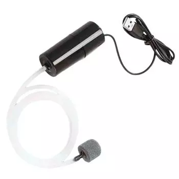 Аквариумный кислородный воздушный насос USB, небольшой оксигенатор для аквариума, бесшумный воздушный компрессор, мини-аэратор, портативные аксессуары для аквариума