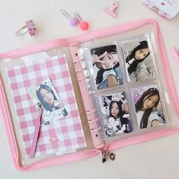 Альбом для фотографий Poca Binder Poca Binder формата A5 с внутренними страницами и 6 отверстиями