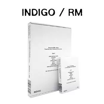Альбом индиго BTS RM Weverse Album ver.