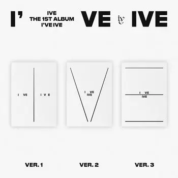 Альбом IVE THE 1ST ALBUM [I ve IVE] Аудио компакт-диск 171 x 232MM