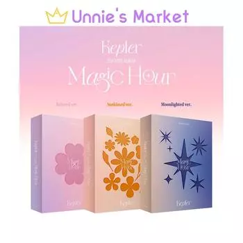 Альбом Kep1er [Magic Hour](Версия Moonlighted/Sunkissed ver.. / Любимая версия.) + Бесплатный подарок [No poster] Random