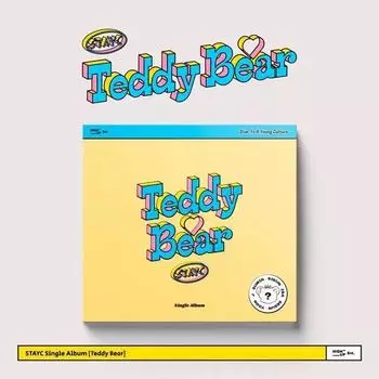 Альбом STAYC - четвертый сингл Teddy Bear (версия в дигипаке) 120 *120(mm)