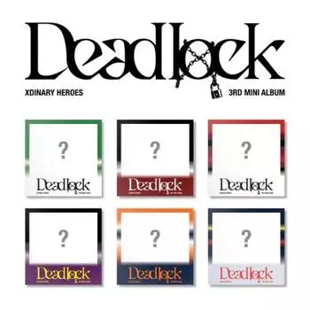Альбом Xdinary Heroes Deadlock 3rd Mini COMPACT, случайная версия Random