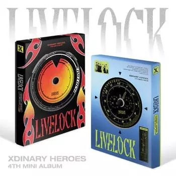 Альбом Xdinary Heroes - [Livelock] 4th Mini Red
