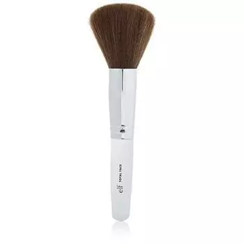 эльф. Кисть для растушевки Ultimate Blending Brush Vegan Makeup Tool, куполообразная форма, безупречная основа Epilide Blend, бронзер, румяна, Total Face, белая