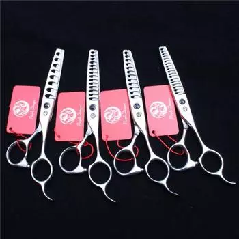 Alaska Bone Pro Fish Scissors Стрижка Ножницы Истончение Парикмахерский Салон Инструмент Парикмахерские 18T