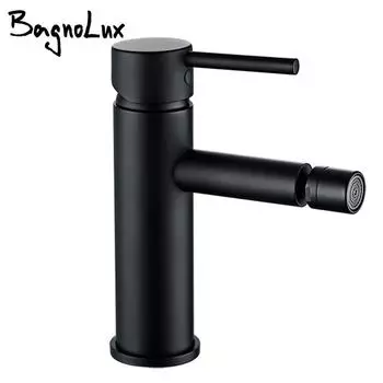 Alba Round Matte Black смеситель для биде кран регулируемый аэратор анальная очистка краны для ванной комнаты одно отверстие чистый маленький кран CHINA