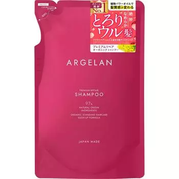 Algeran Algeran Premium Repair Shampoo Refill 400 мл Шампунь/кондиционер (премия) После тщательного намокания волос и кожи головы, возьмите соответствующее