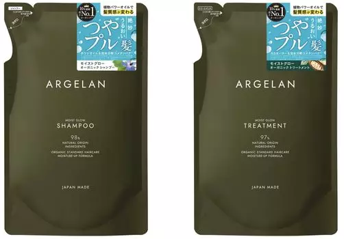 Algiers Moist Glow Shampoo Refill 400ml Treatment Refill 400ml Set original bonus [Set purchase] + [Shop included]