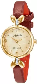 ALIAS Watch F3 Classic Analog Waterproof Leather Strap FP006BR1 Women s Brown