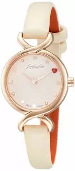 ALIAS Watch F3 Classic Analog Waterproof Leather Strap FP004BE7 Women s White