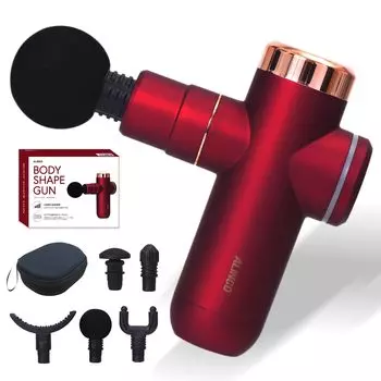 ALINCO Body USB поставляется с 5 6 уровнями мощности Красный пистолет, беспроводной, перезаряжаемый, насадки, маленький, мощный, регулировка,