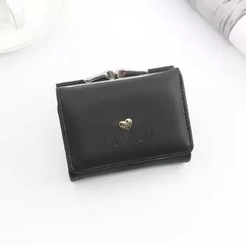 Aliwood женский кошелек, короткий милый кошелек с героями мультфильмов, нулевой кошелек, кошельки для монет, маленький женский кошелек для девочек, держатель для карт розовый