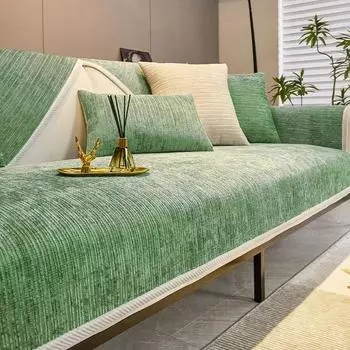 All Inclusive Chenille Sofa Cushion Selling All-season Universal Sofa Covers Simple Sofa Cover, Cloth Towel, Cushion 70*70cm