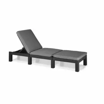 Allibert by KETER Daytona De Luxe кресло для отдыха 187 x 58 x 29 см Серый