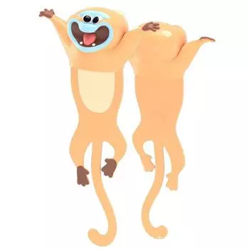 Alligator Squashed Animal Bookmark Golden Monkey Panda Bookmark Reading Lovers Golden Monkey