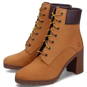 ALLINGTON 6inch BOOT A1HLS Wheat cm [Timberland] LACE-UP Women s 23.5