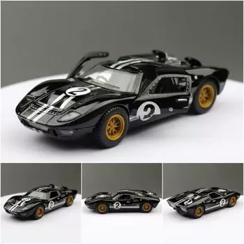 Alloy Ford Gt40 Car Model With Static Display For Collectors And Car Enthusiasts