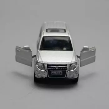 Alloy Simulation Two Open Door Pajero Suv Offroad Vehicle Model Toy